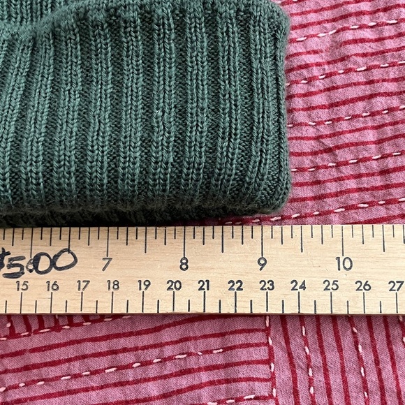 Satila merino wool blend army green Knit Beanie - knit in Sweden - Picture 11 of 16